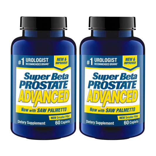 Super Beta Prostate Advanced bottle pour shows practical urinary comfort in daily life.