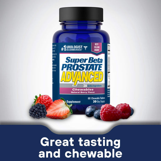 Close-up of berry-flavored chewables for easy daily use.