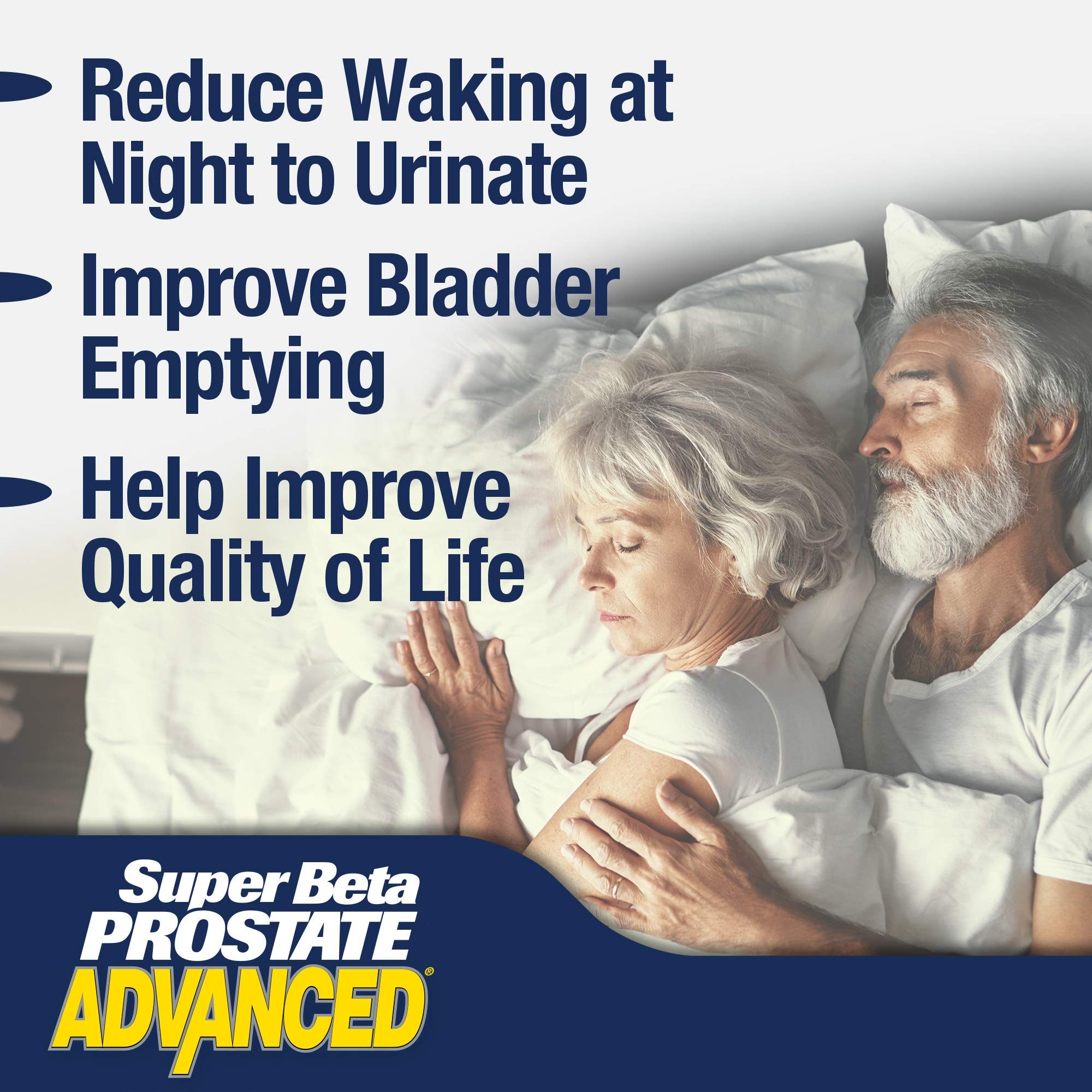 Super Beta Prostate bottle back reveals ingredients and usage guidance