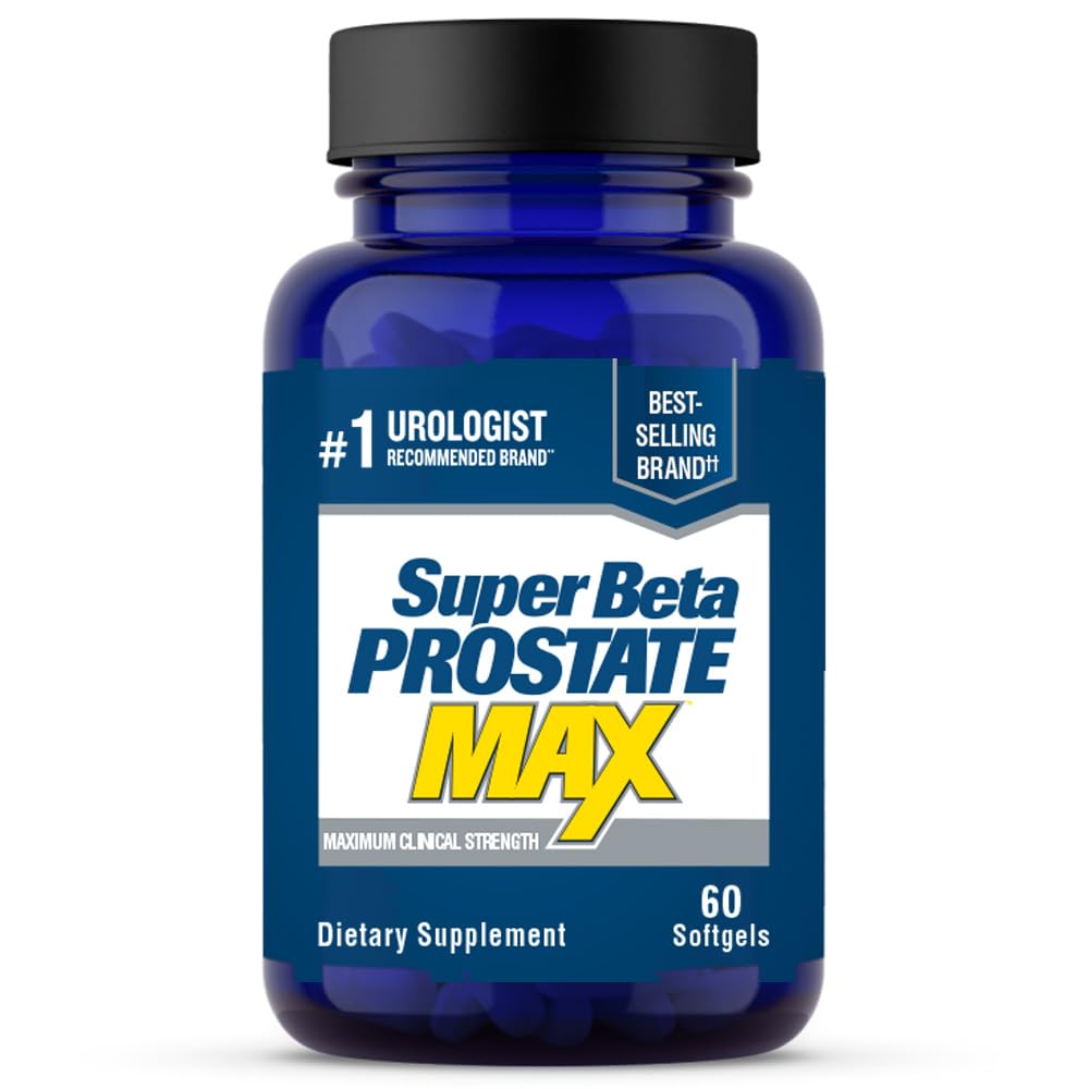 Super Beta Prostate Max bottle pour demonstrates easy daily dosing for potential prostate support