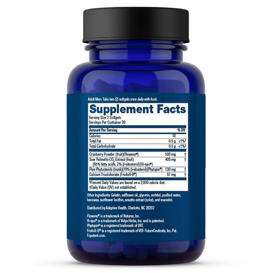 Super Beta Prostate Max capsules close-up highlights potency and clarity of the daily supplement