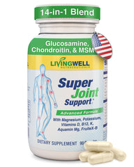 SUPER JOINT SUPPORT bottle front promoting everyday joint mobility