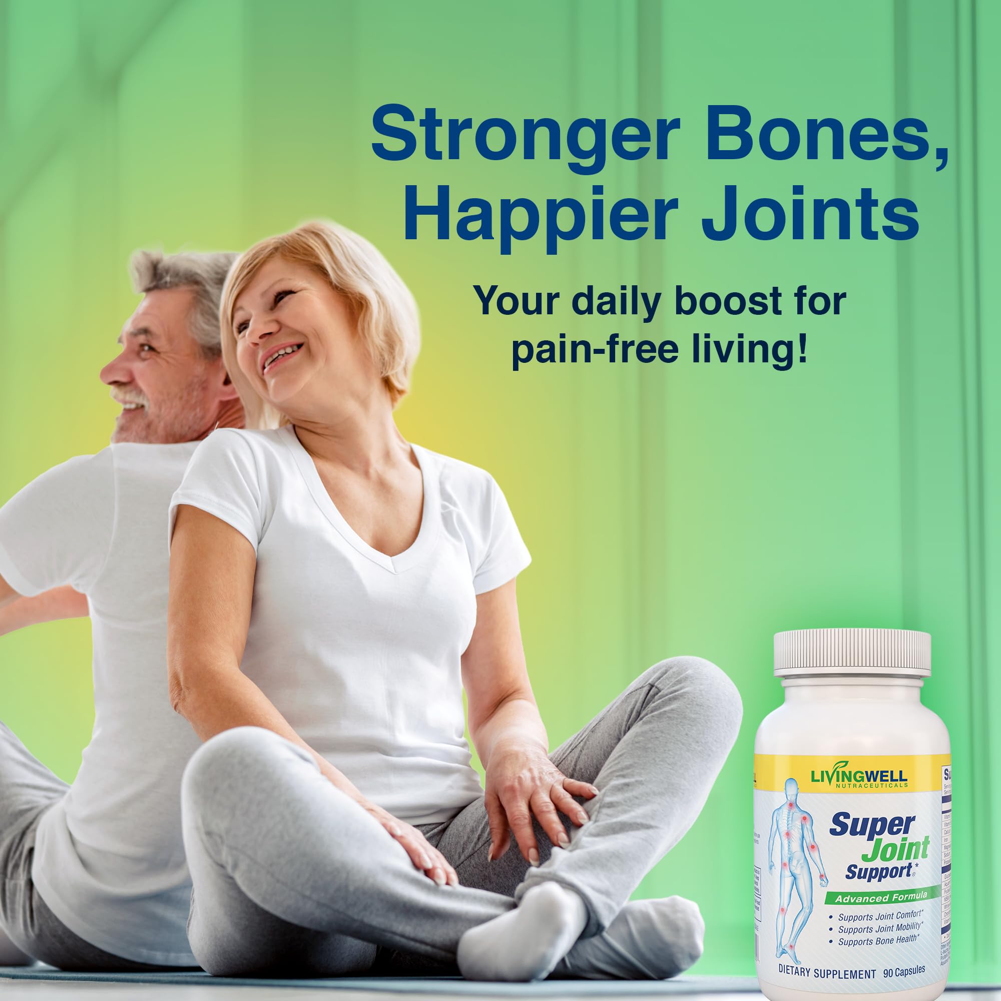 SUPER JOINT SUPPORT FruiteX-B feature indicating joint mobility support