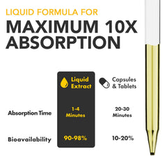 Super Natural Goods D3 K2 liquid formula bottle label highlights bioavailability with MCT and omega-3