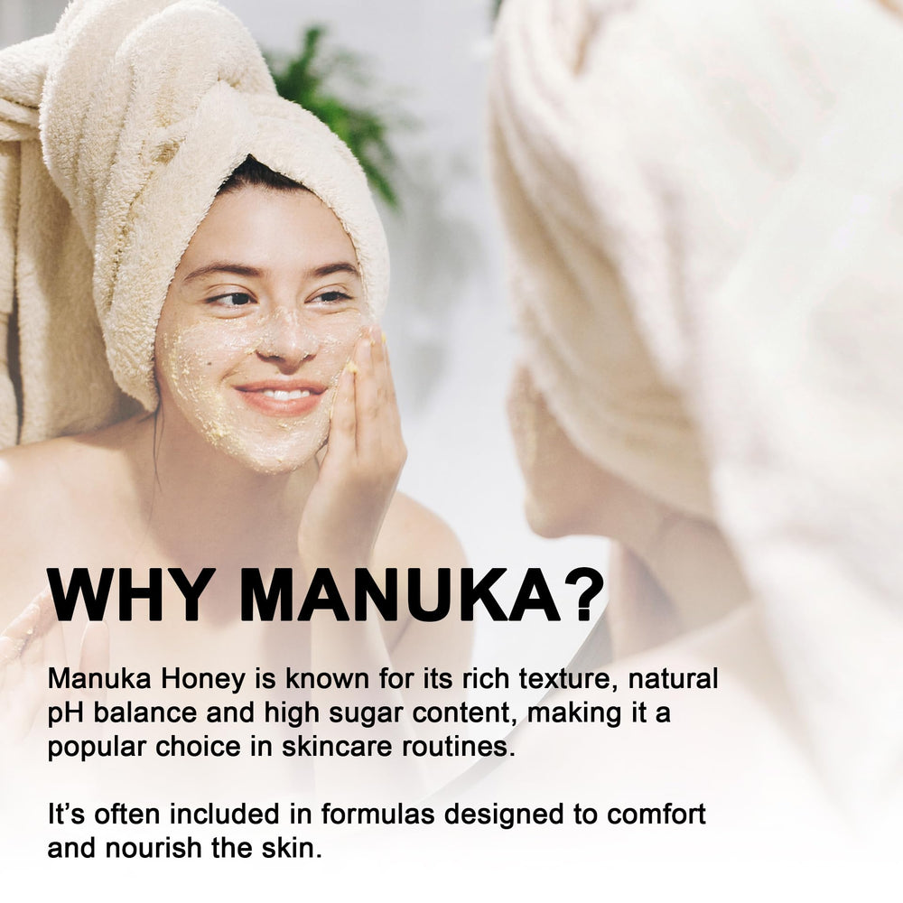 Super Natural Goods Manuka Honey Cream aloe vera juice image emphasizing soothing moisture