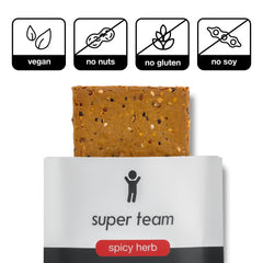 Super Team Savory Crispy Bar with dip-ready vibe for tasty pairings