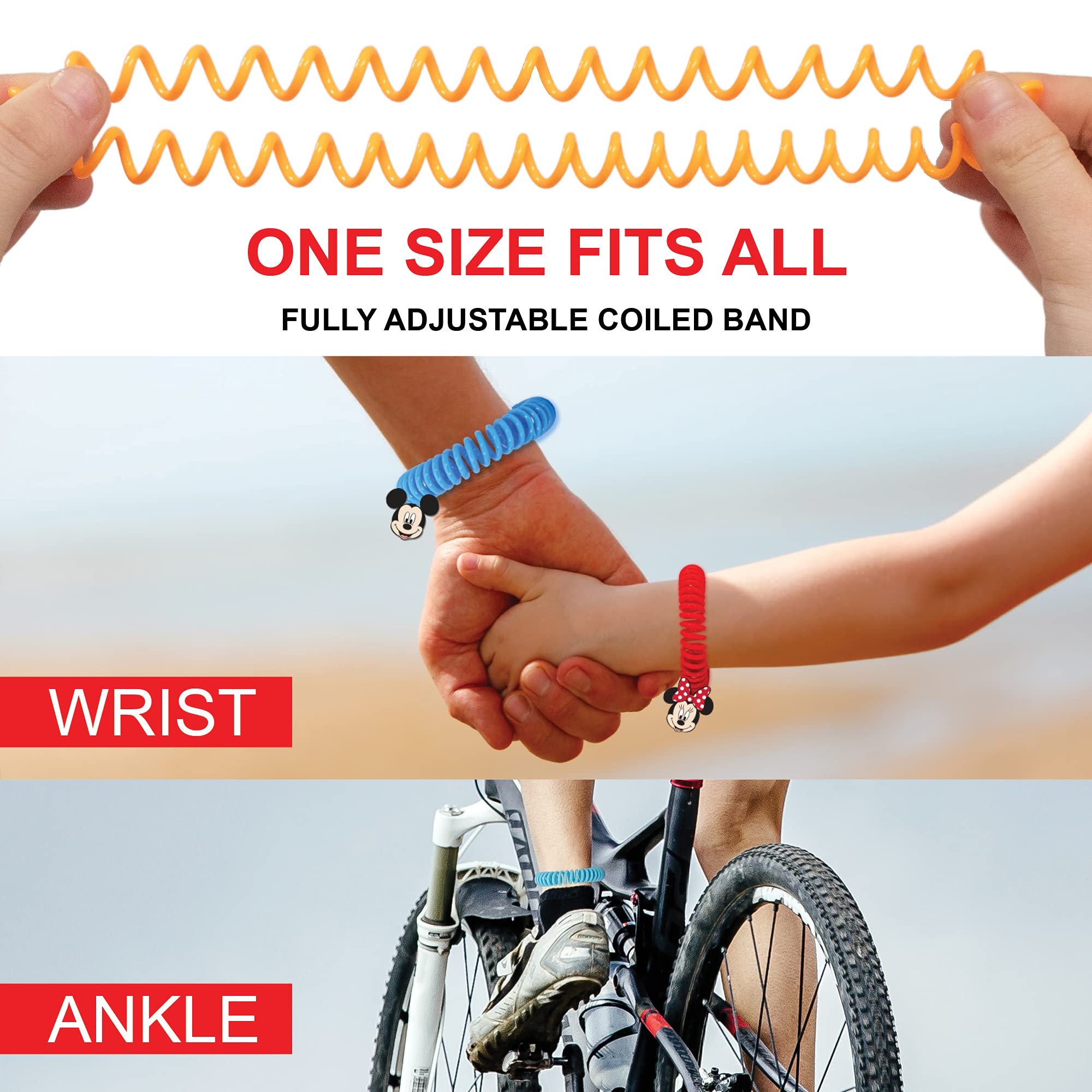 SUPERBAND bracelet in resealable packaging for freshness