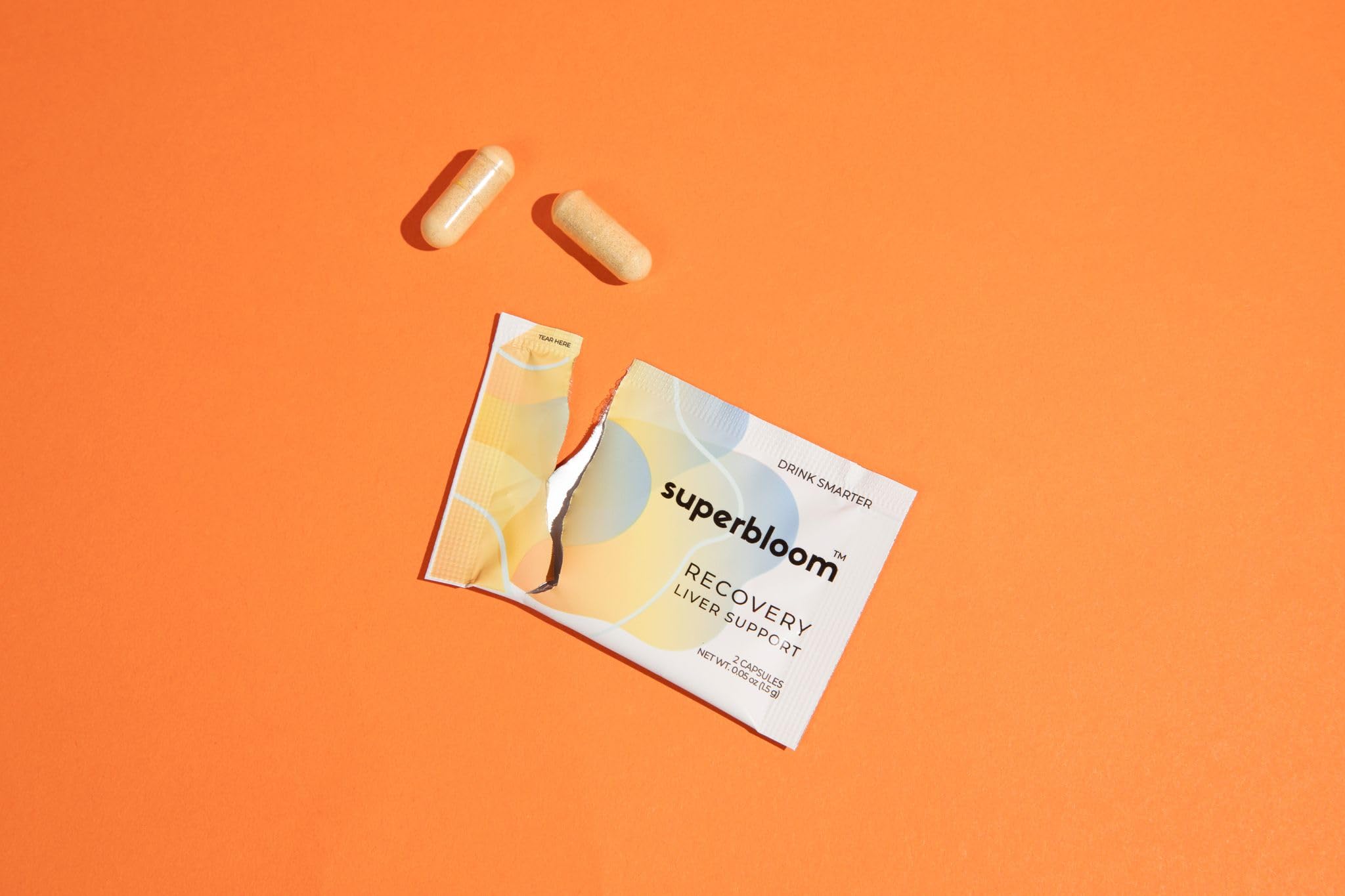 DHM turmeric milk-thistle ingredients featured in the Superbloom formula.