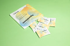 On-the-go sachets from Superbloom Recovery Liver Support for travel.
