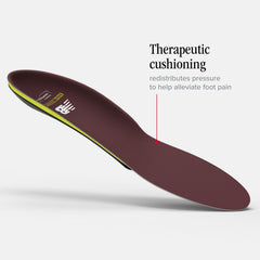 Deep heel cup cushions impact and stabilizes your heel during runs.