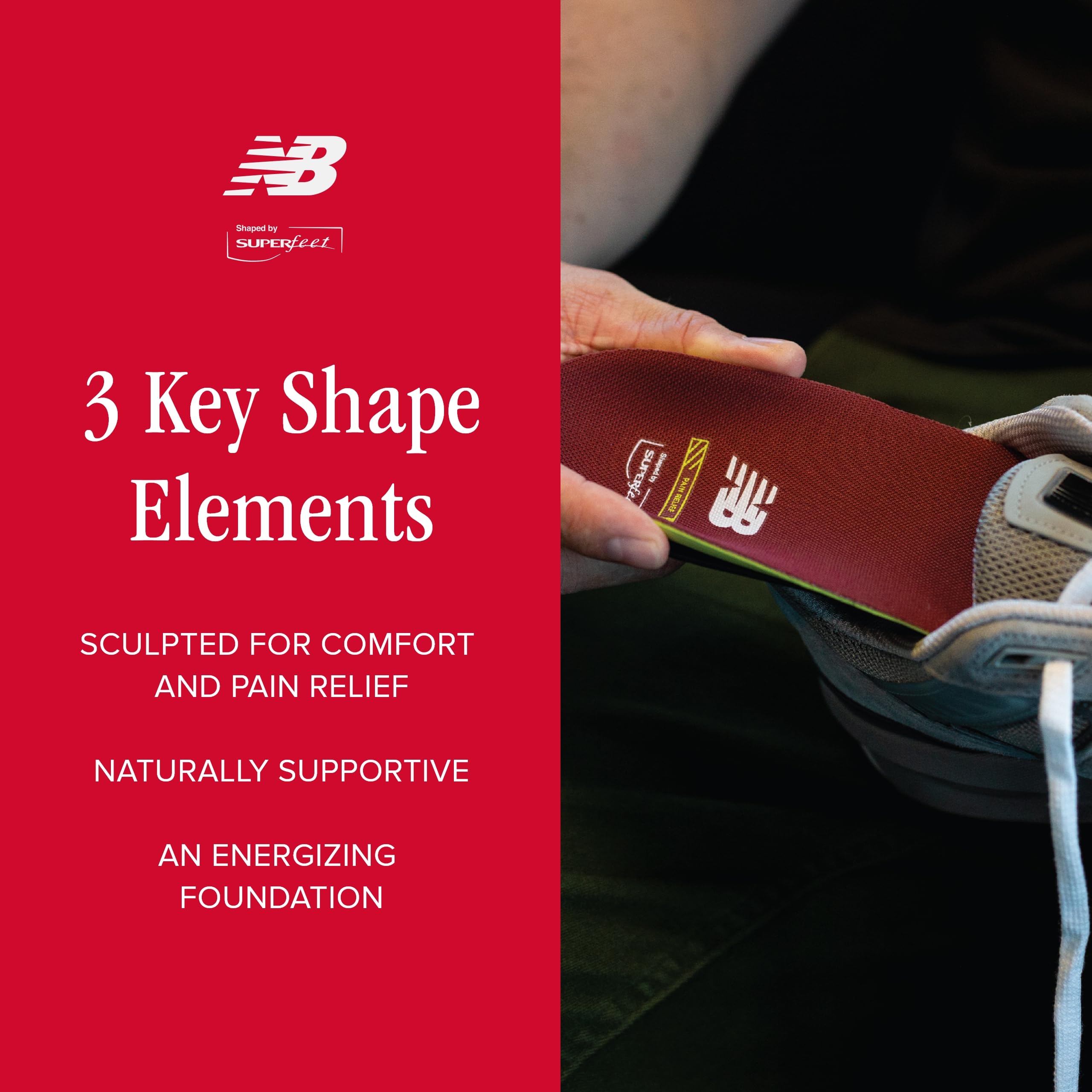 Therapeutic cushioning redistributes pressure for comfortable daily wear.