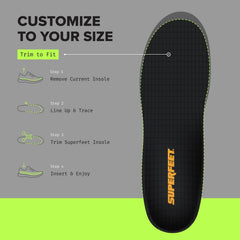 Work boot scene with Superfeet Work ESD insoles supporting all-day comfort