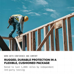 Superfeet Work SuperRev foam cushions and guards against fatigue during long shifts.