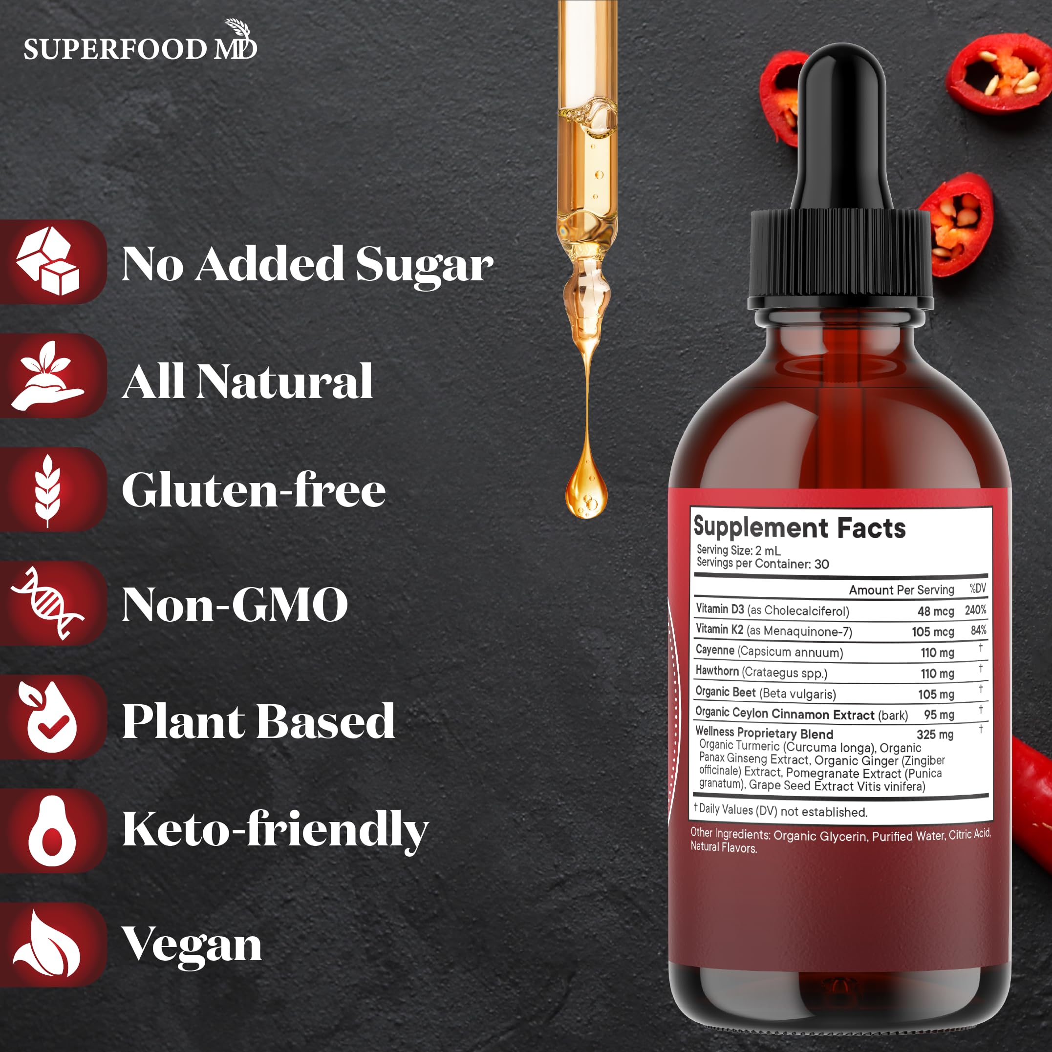 Superfood MD Ceylon cinnamon powder image evokes warm aroma for daily routine.