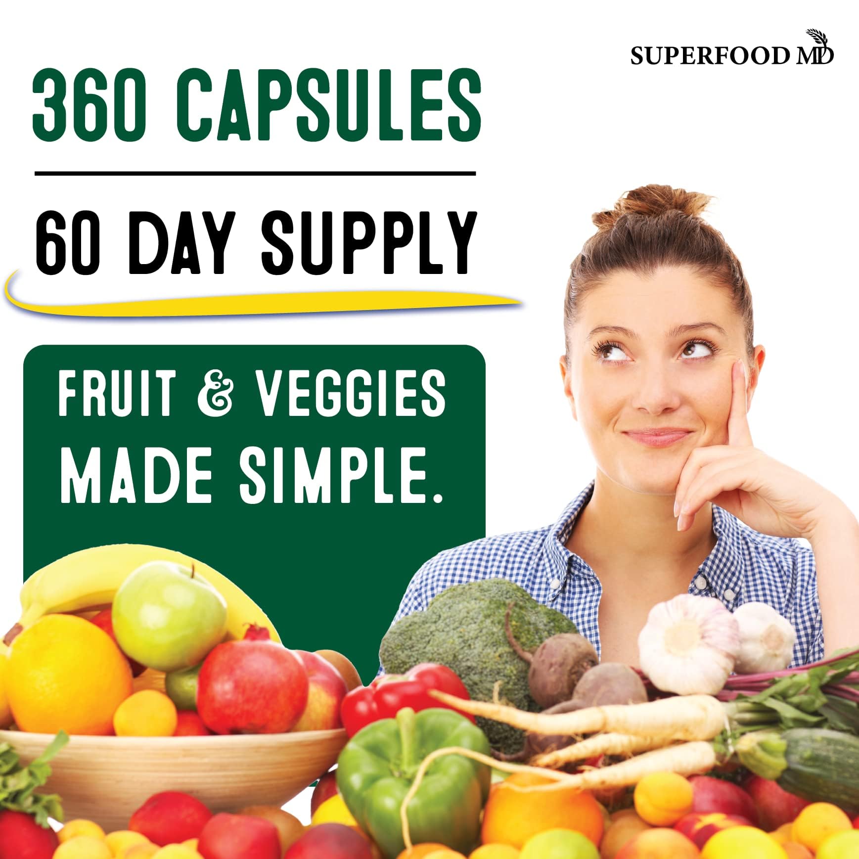 Double-sealed packaging preserves freshness for Superfood MD