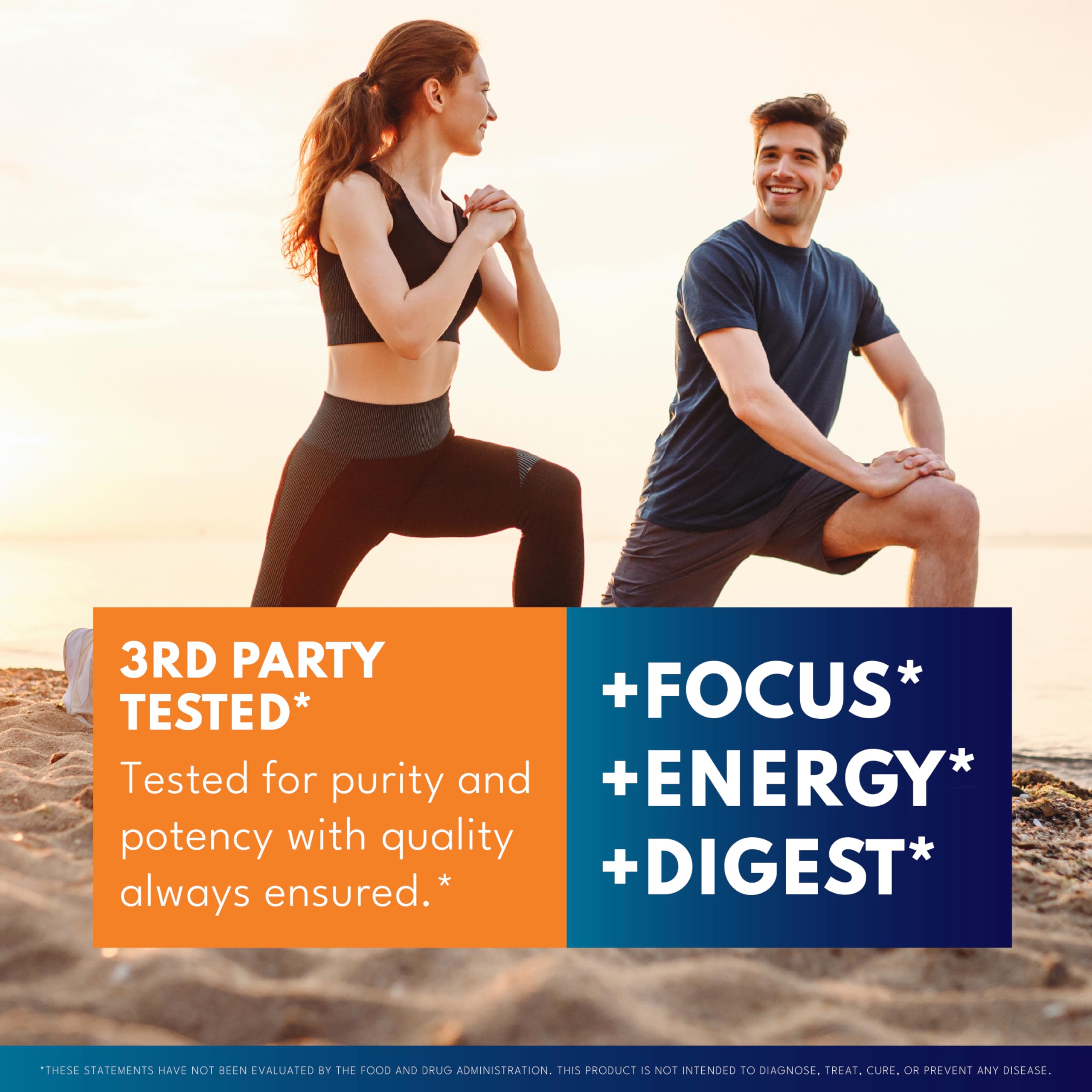 Superfood MD molecular distillation label emphasizing purified EPA and DHA