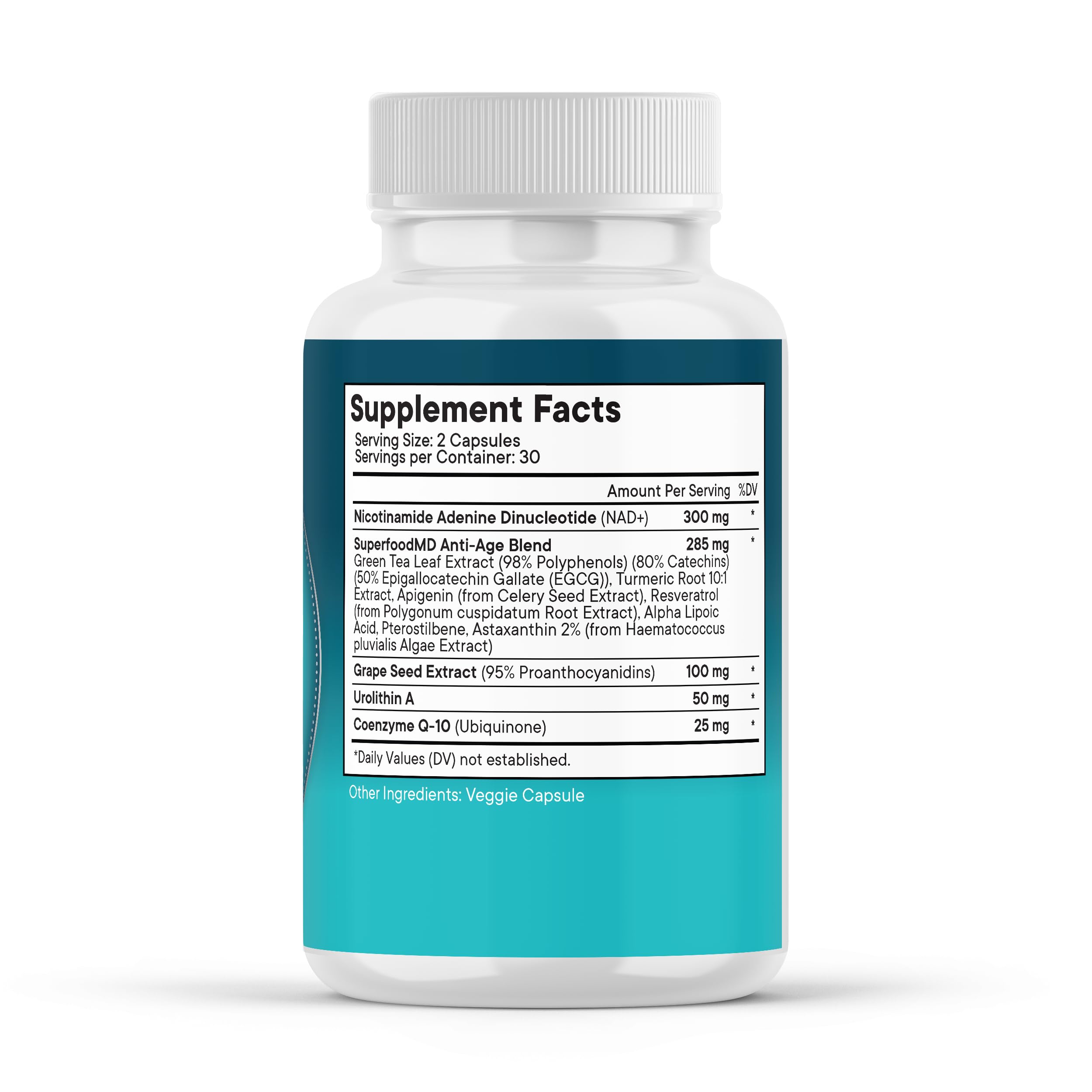 Daily-use routine with Superfood MD NAD+ suitable for both men and women.