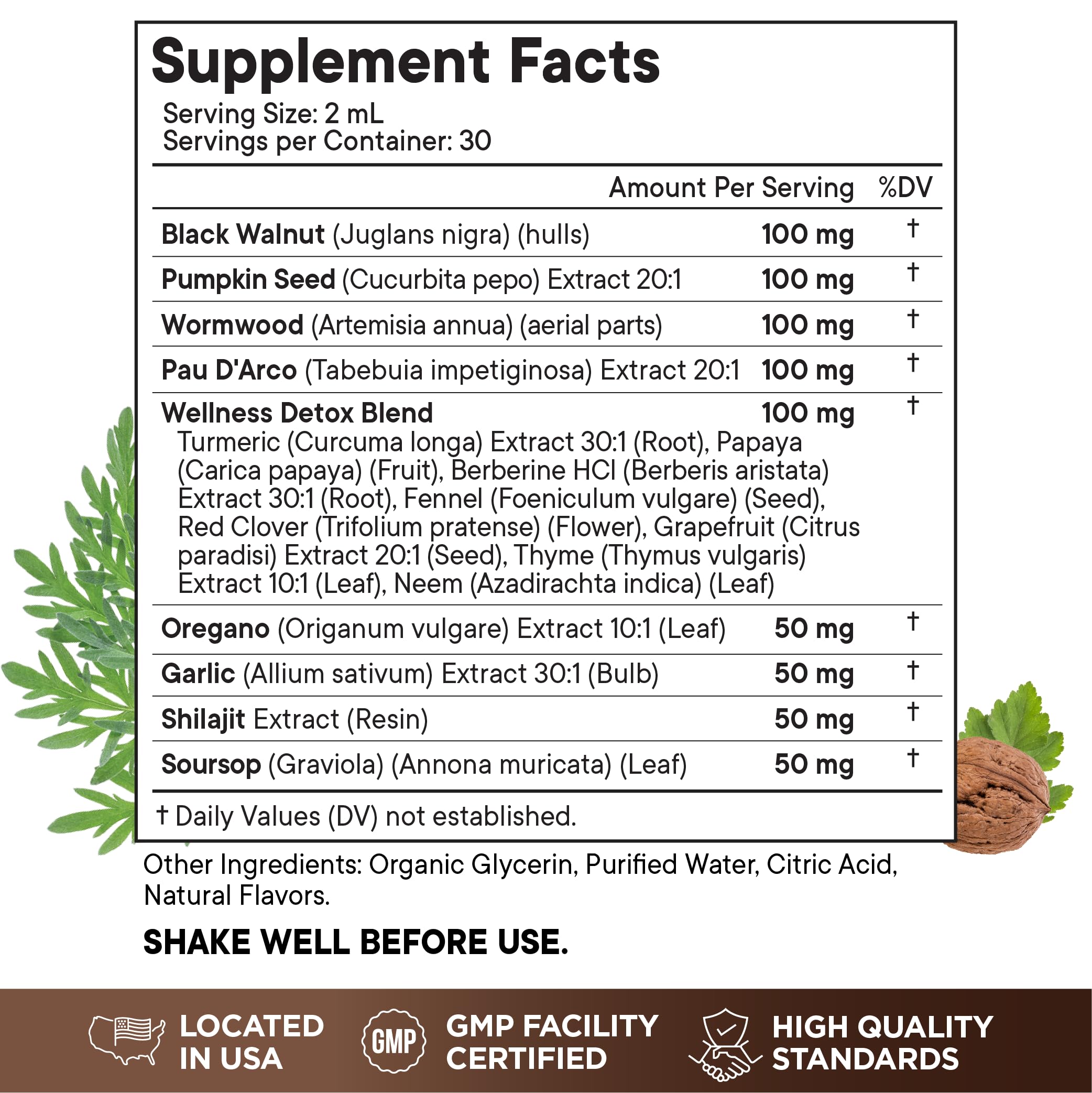 Superfood MD soursop oregano oil tincture with tropical aroma and digestive routine support.
