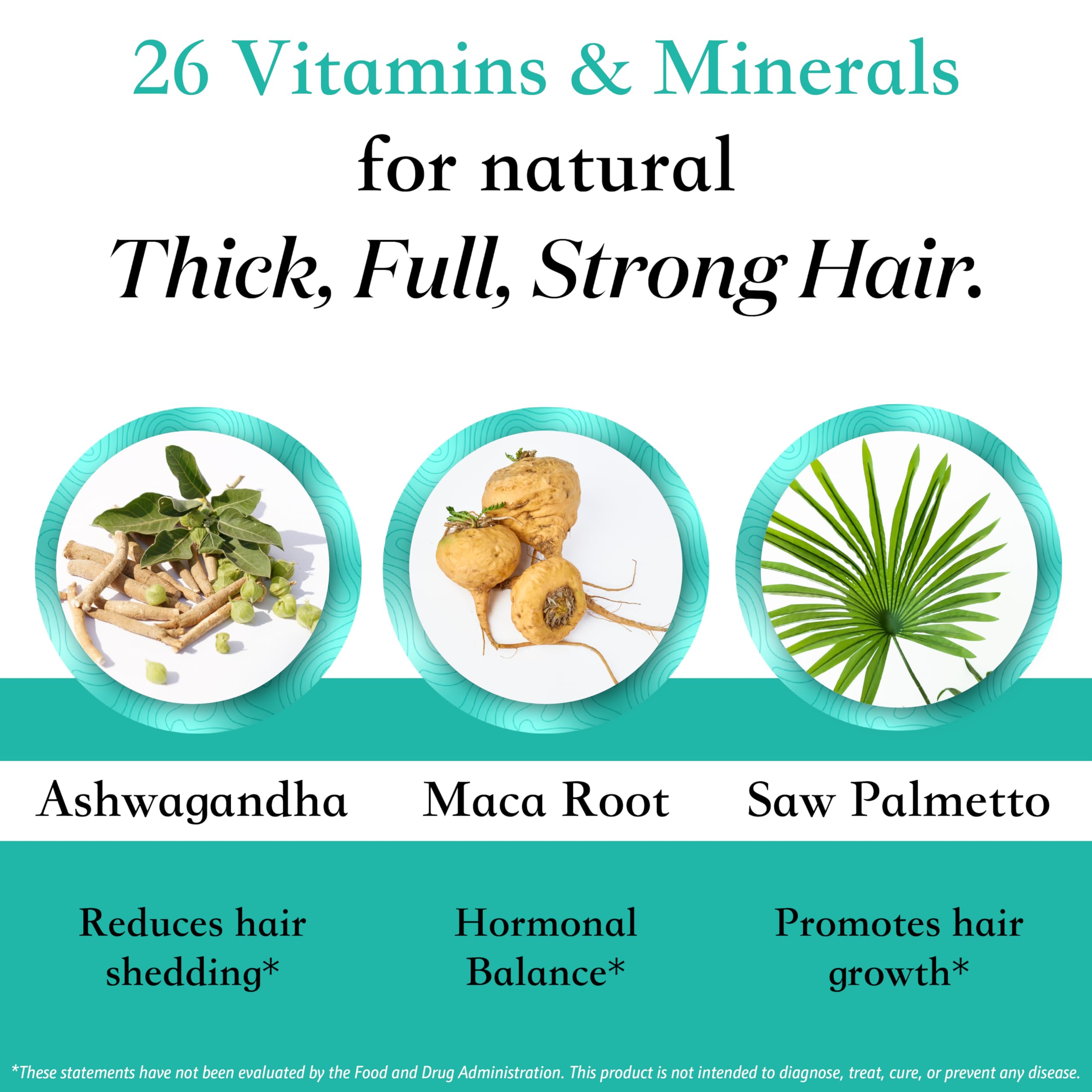 Bottle on a counter from Superfood MD Women's Balance Hair Growth for on-the-go daily use.