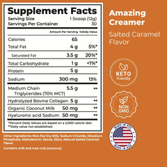 Amazing Creamer beauty benefits for hair and nails shown in everyday use.