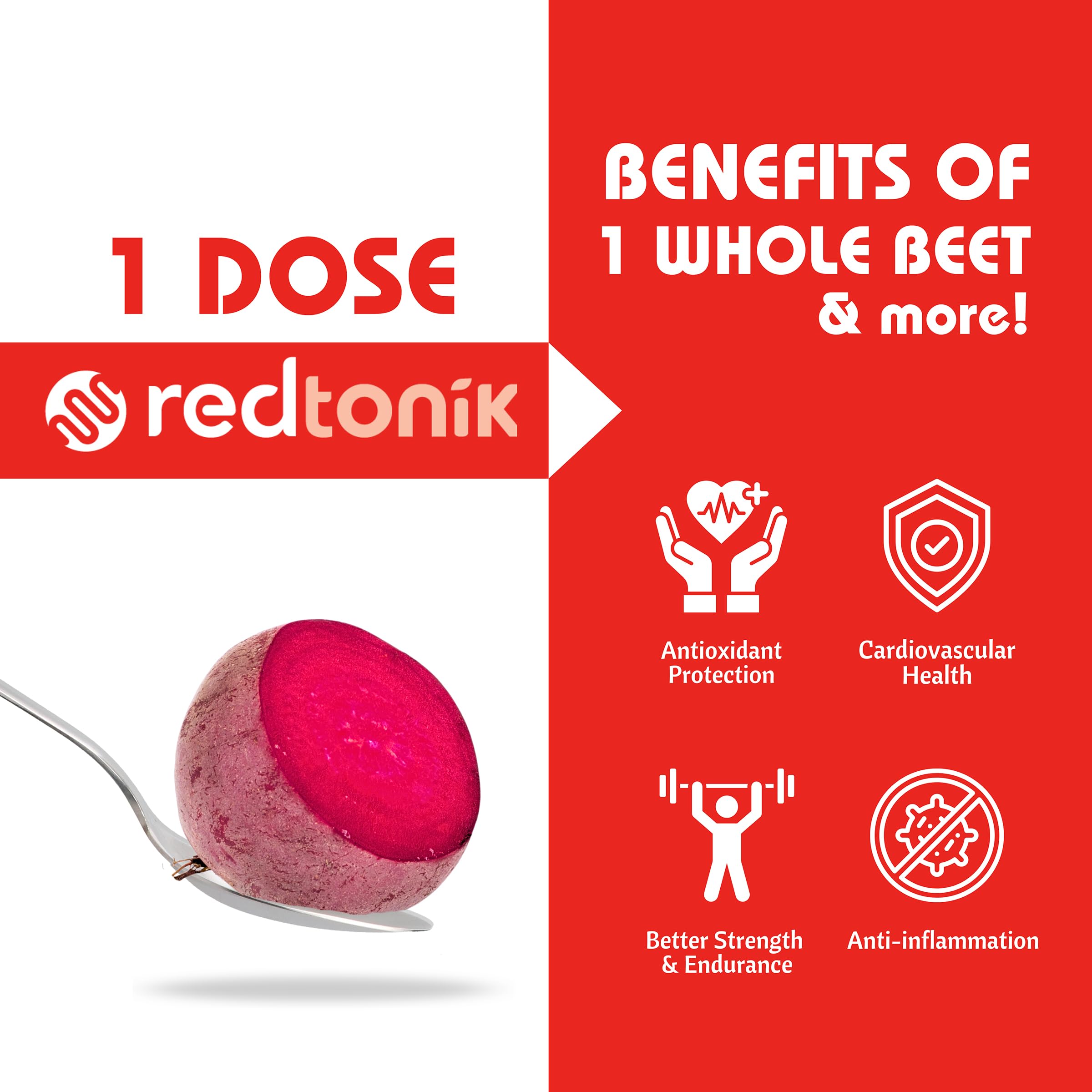 SUPERGREEN TONIK cordyceps mushroom badge promotes sustained stamina.