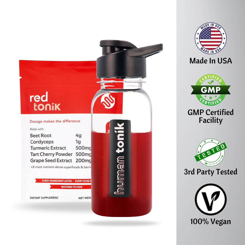 SUPERGREEN TONIK daily-use spoon demonstrates simple, measured dosing.