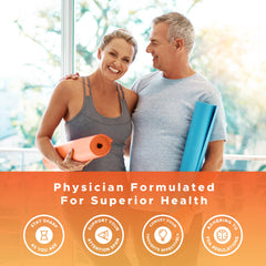 Superior Formulas SENOLYTIC+ liposomal delivery graphic shows faster nutrient uptake.