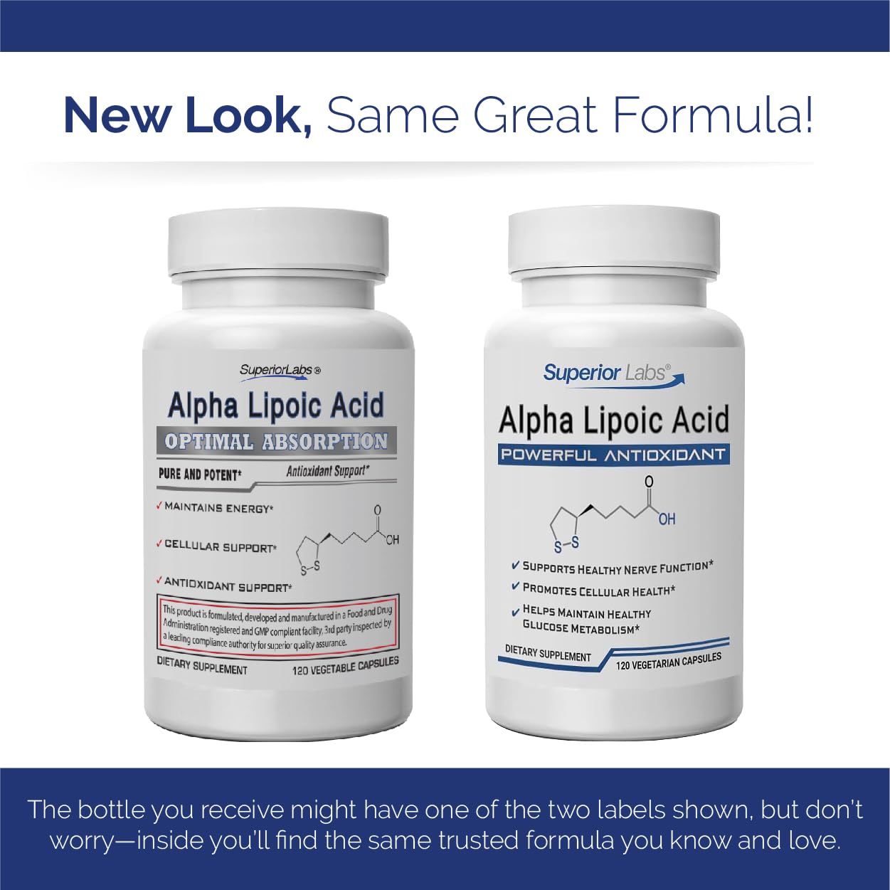 Superior Labs Alpha Lipoic Acid 600 mg daily use setup demonstrates routine-friendly format