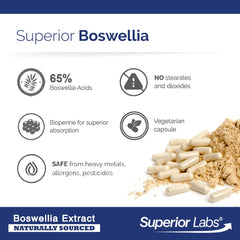 Superior Labs packaging notes third-party audits and quality control