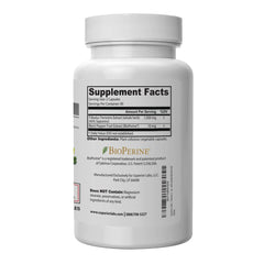 Close-up of Superior Labs Tribulus Terrestris capsules highlighting high potency.