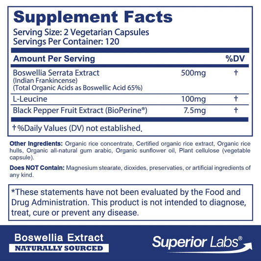 Superior Labs vegan capsules ready for daily use with pure formula