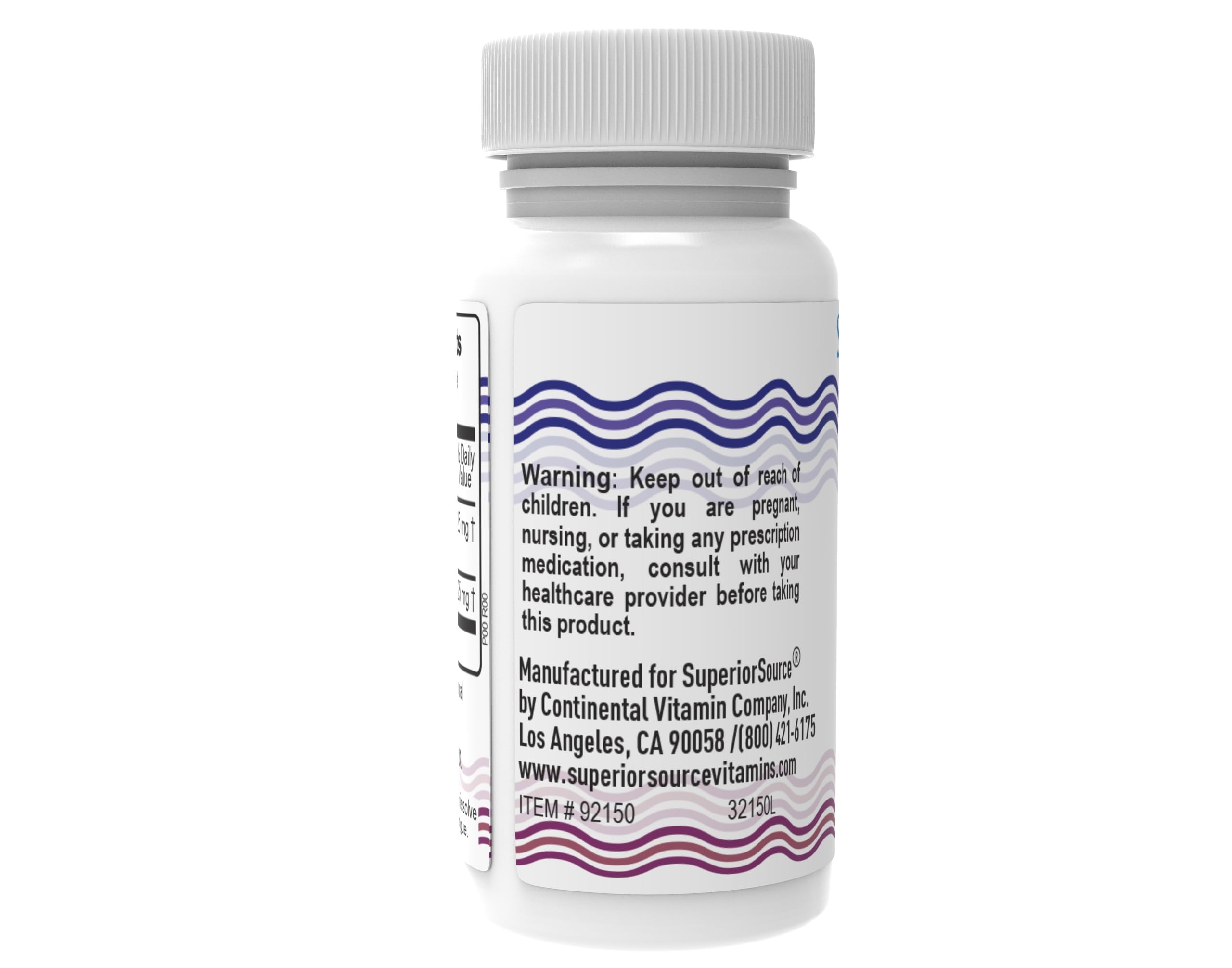 Superior Source NMN bottle close-up with clean label and GMP emphasis.