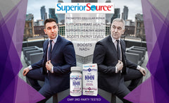 GMP facility interior showing Superior Source NMN production standards.