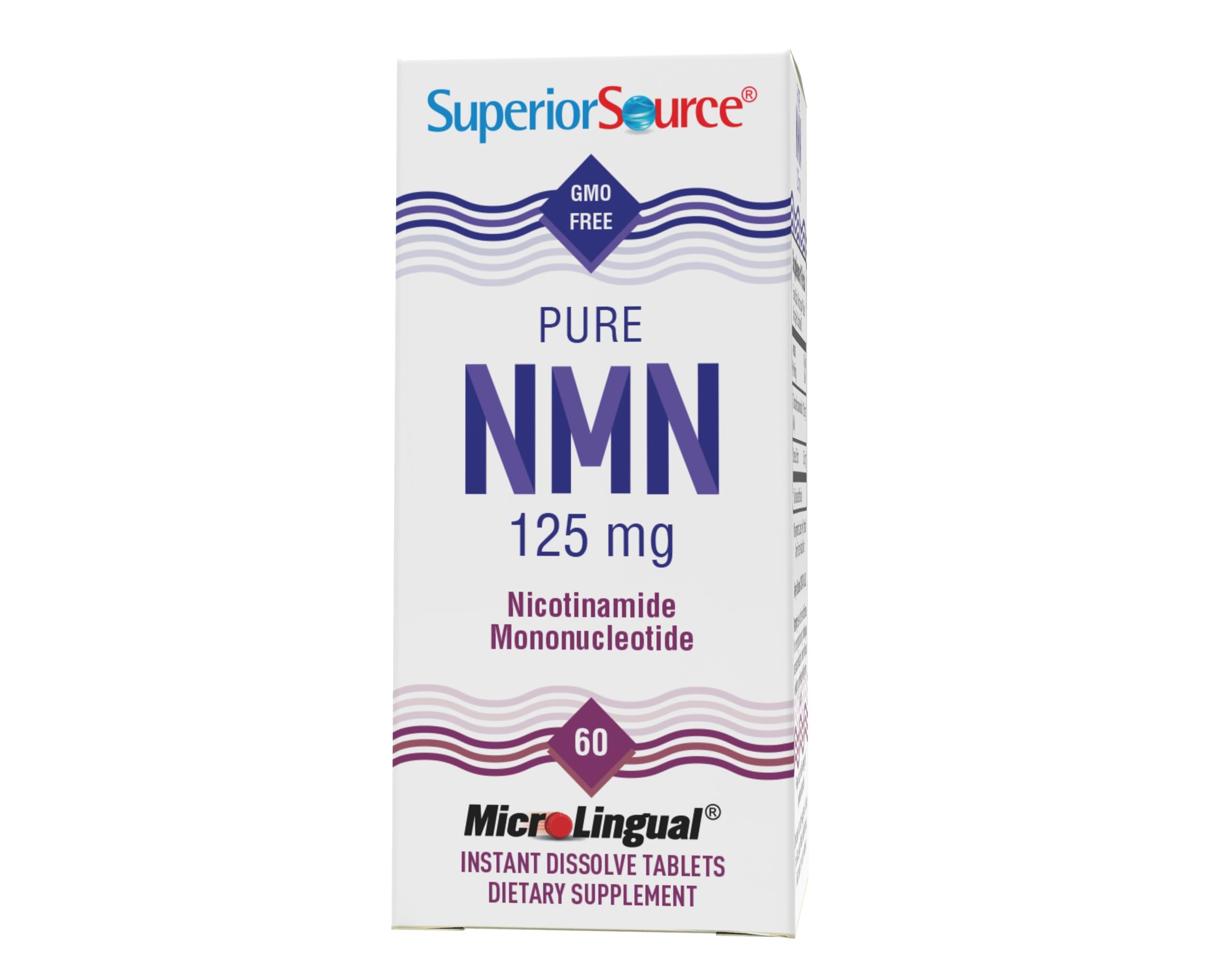 Third-party testing seal on Superior Source NMN for potency confidence.