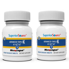 Superior Source Triple K bottle front highlighting a bone support blend
