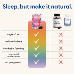 SuperMush Sleep Gummies morning refresh after a restful night.