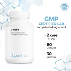 Supersmart 2-HOBA directions on bottle support a simple routine.