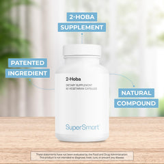 Supersmart 2-HOBA label highlights patented Hobamine ingredient.