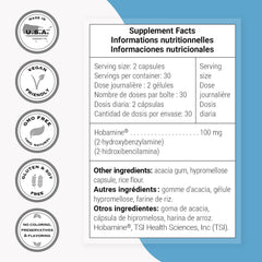 Supersmart 2-HOBA packaging emphasizes gluten-free and soy-free options.