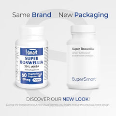 Supersmart ApresFlex Boswellia capsules close-up for daily intake