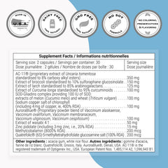 Supersmart DNA Repair label provides a clear ingredients list for informed choices.