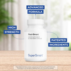 Capsules inside the Supersmart FlexiSmart bottle for easy daily use