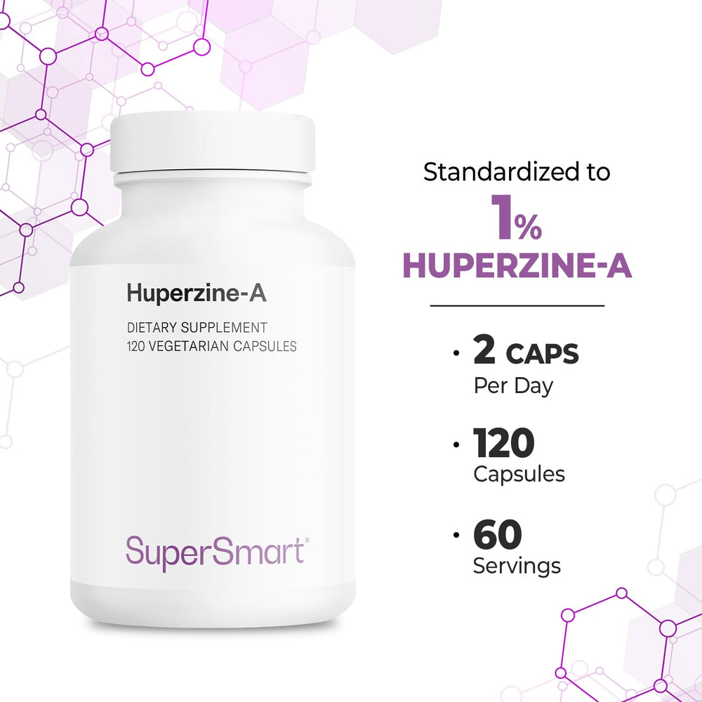 Capsules arranged beside glass, highlighting Supersmart's non-GMO formulation.