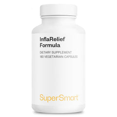Supersmart InflaRelief bottle pour supports easy daily dosing.