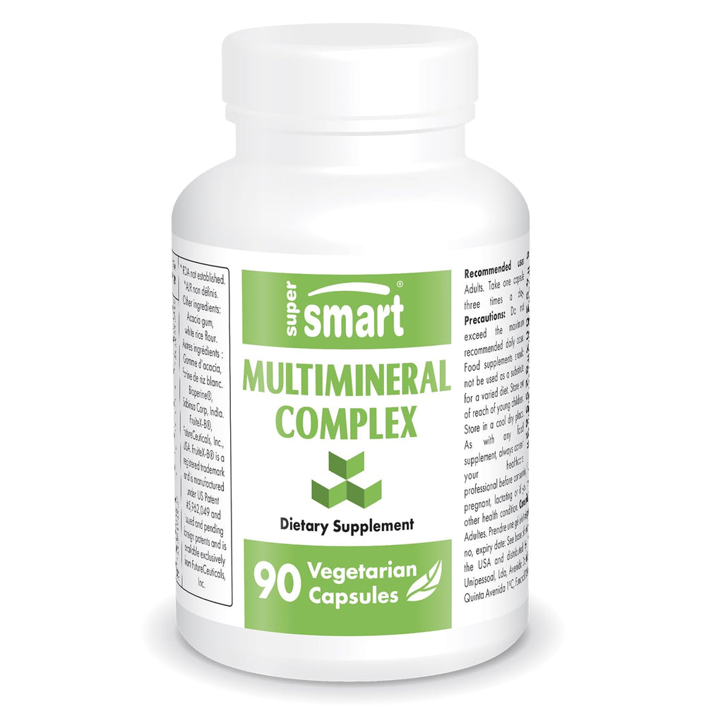 Supersmart Multimineral bottle front view for daily wellness support