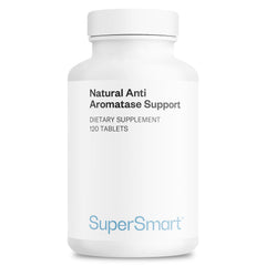 Supersmart Natural Anti Aromatase Support bottle front promoting daily wellness