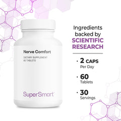 Supersmart Nerve Comfort on a morning routine setup suggesting daily wellness