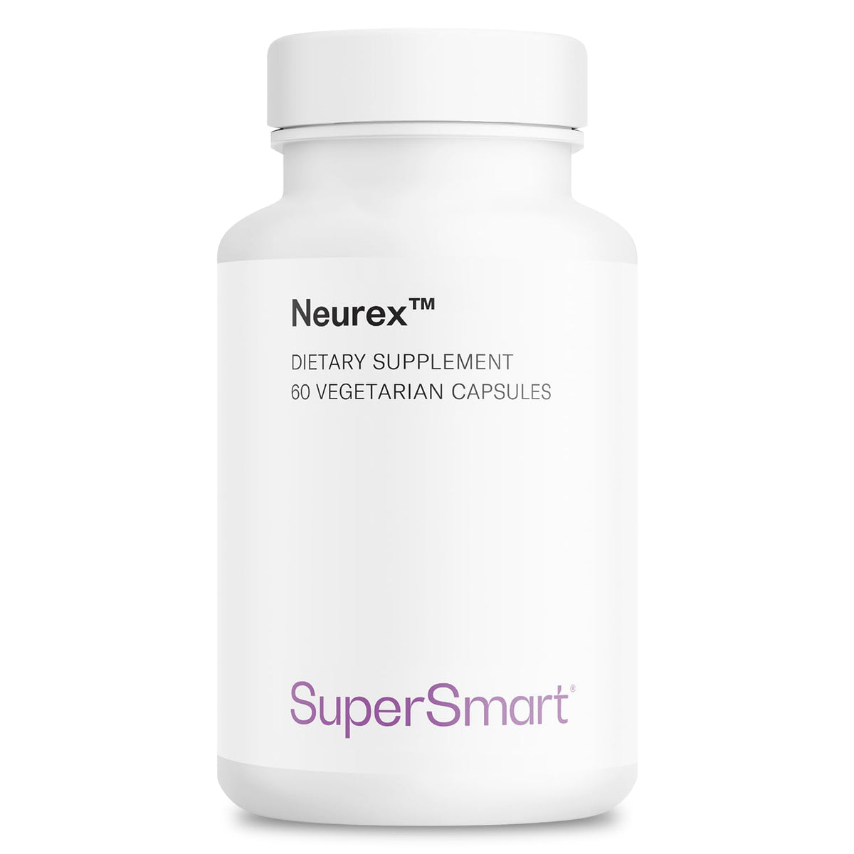 Supersmart Neurex bottle with capsules ready for daily memory support.