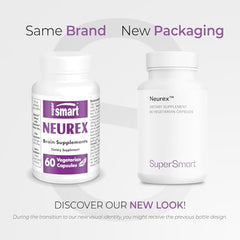Close-up of Neurex capsules indicating potential cognitive processing aid.