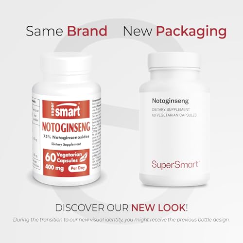Supersmart notoginseng capsules close-up, easy daily dose for ongoing wellness